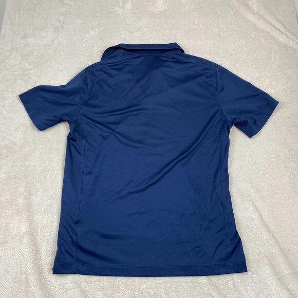 Nike Golf Men's Dri-Fit Polo Shirt Large Blue Short Sleeve Performance Activewea - Picture 12 of 14